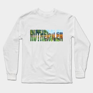 RUTHERGLEN - Victoria Australia Wine Region Long Sleeve T-Shirt